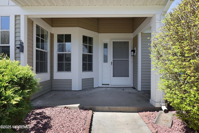 view of property entrance
