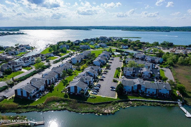 25 Meadow Ave Unit 64, Monmouth Beach, NJ 07750 - aerial view of residential area with a nearby body of water