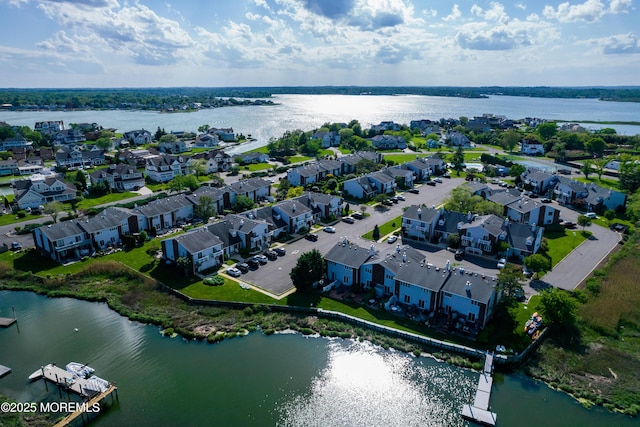 25 Meadow Ave Unit 64, Monmouth Beach, NJ 07750 - aerial view of residential area with a large body of water