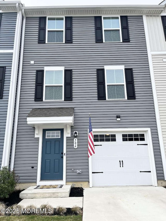 506 Cyprus Ct, Forked River, NJ 08731 - multi unit property with concrete driveway and a garage