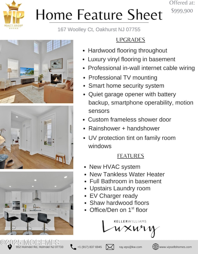 167 Woolley Ct, Oakhurst, NJ 07755 - view of a document with multiple images