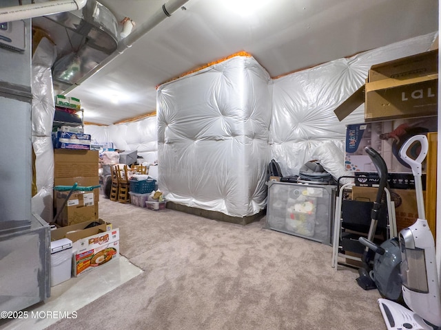 167 Woolley Ct, Oakhurst, NJ 07755 - unfinished below grade area featuring carpet