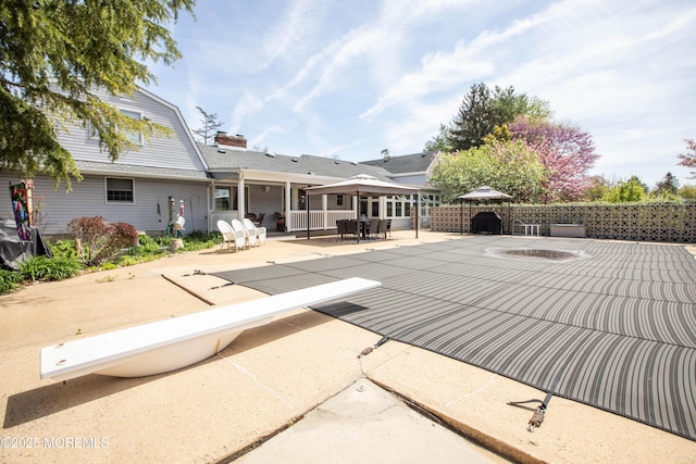 12 Millstream Rd, Cream Ridge, NJ 08514 - exterior space featuring a patio and fence