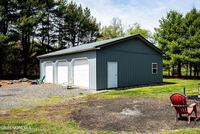 12 Millstream Rd, Cream Ridge, NJ 08514 - view of detached garage