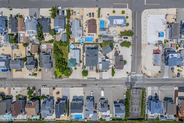 drone / aerial view featuring a residential view