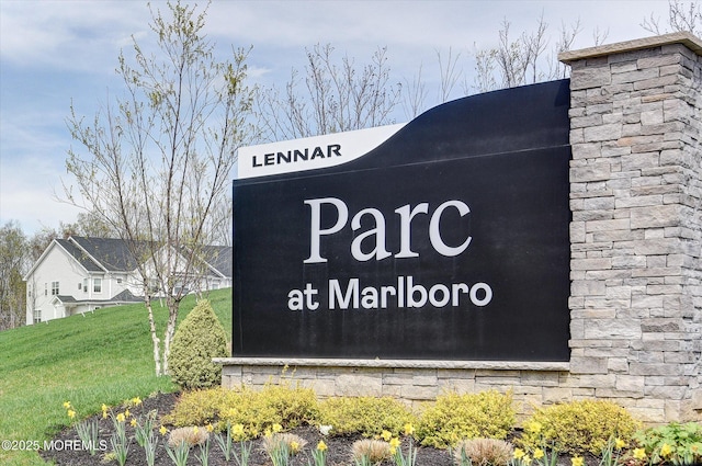 105 Pilot St, Marlboro, NJ 07746 - community sign with a yard