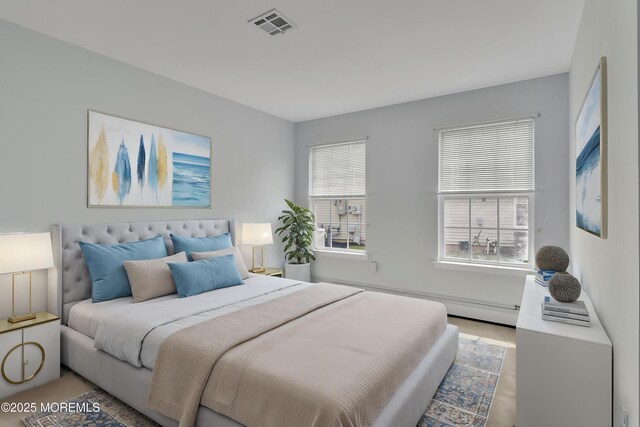 34 Meadows Ln, Manchester, NJ 08759 - bedroom featuring visible vents and baseboard heating