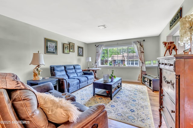 627 Huntington Dr Unit C, Lakewood, NJ 08701 - living area with wood finished floors and baseboards