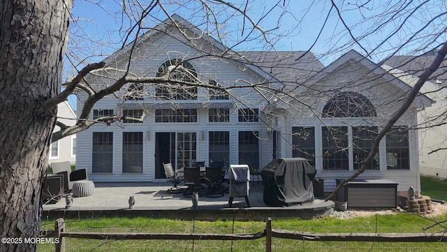89 Pebble Beach Blvd, Jackson, NJ 08527 - rear view of house featuring a patio