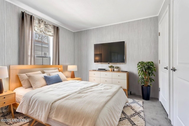 2505 Woodbridge Ave Unit 32Lane M, Edison, NJ 08817 - bedroom featuring light carpet and crown molding