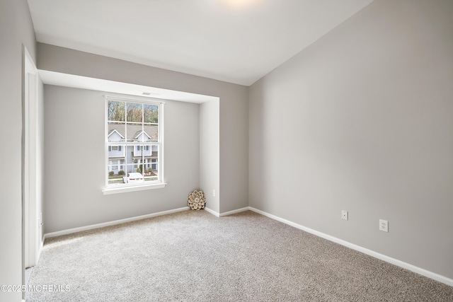 2304 Wendover Dr, Pompton Plains, NJ 07444 - carpeted spare room featuring baseboards