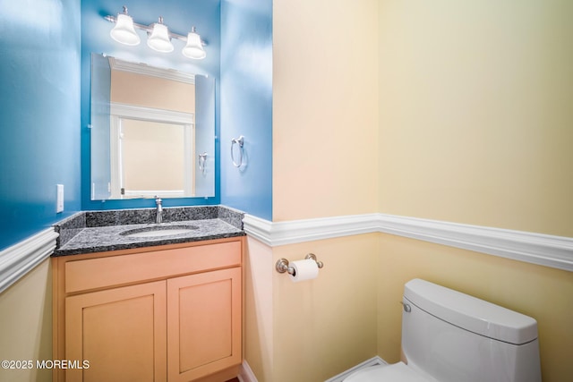 159 Sprague Ave, West Creek, NJ 08092 - half bathroom featuring toilet and vanity
