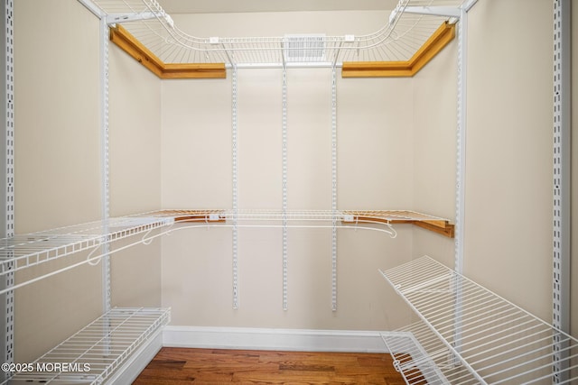 159 Sprague Ave, West Creek, NJ 08092 - spacious closet featuring wood finished floors