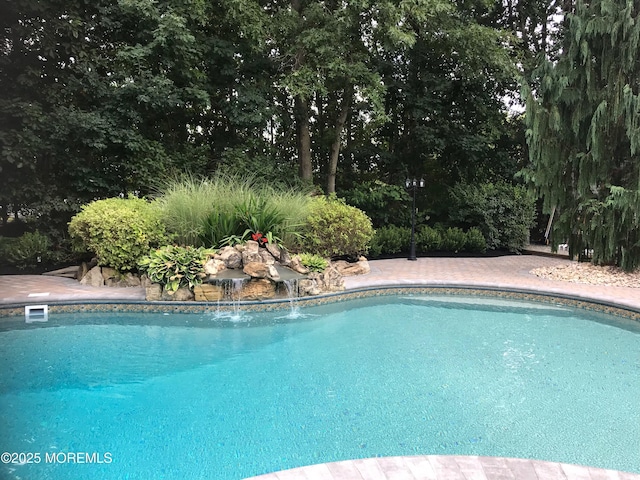 view of pool
