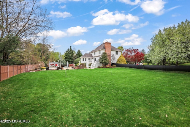 191 Robertsville Rd, Freehold, NJ 07728 - view of yard featuring fence
