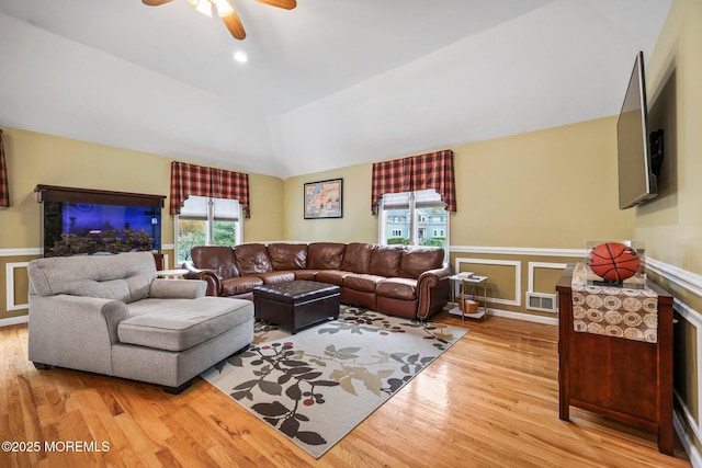 191 Robertsville Rd, Freehold, NJ 07728 - living area with a healthy amount of sunlight, wood finished floors, and visible vents