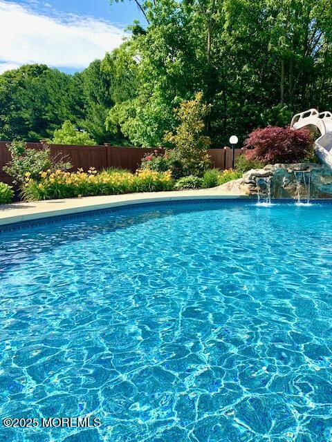 191 Robertsville Rd, Freehold, NJ 07728 - view of swimming pool featuring fence and a fenced in pool