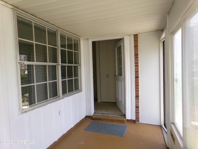 entrance to property with board and batten siding