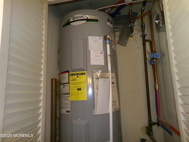 utilities featuring water heater