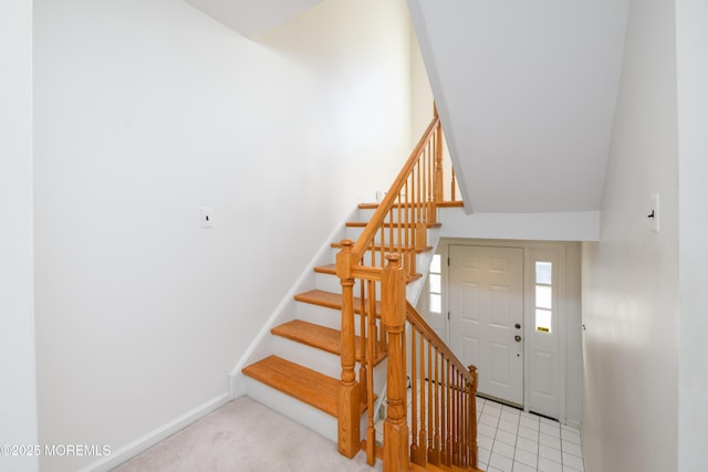 65 E River Rd Unit 14, Rumson, NJ 07760 - stairway with baseboards