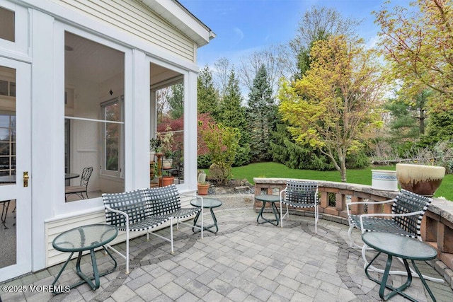view of patio