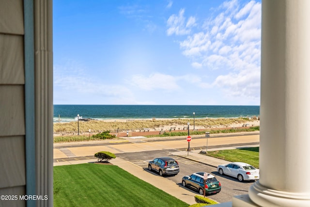water view with nearby beach