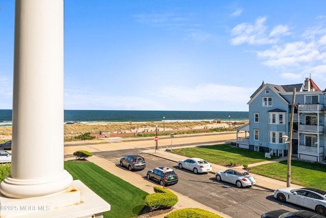 water view with local beach