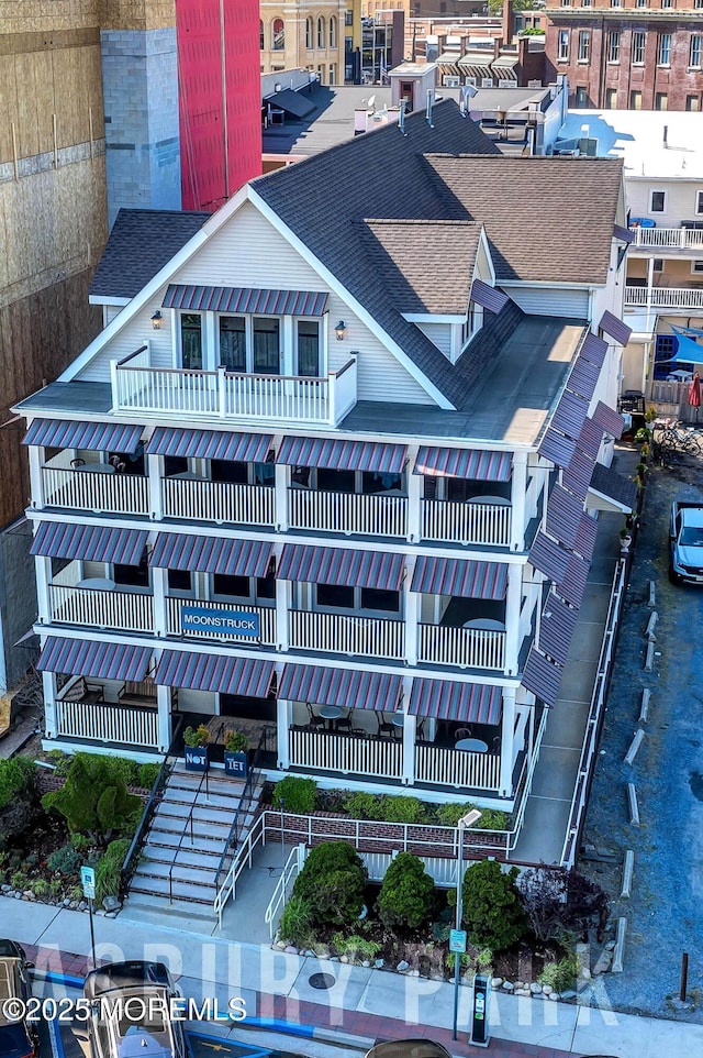 view of property