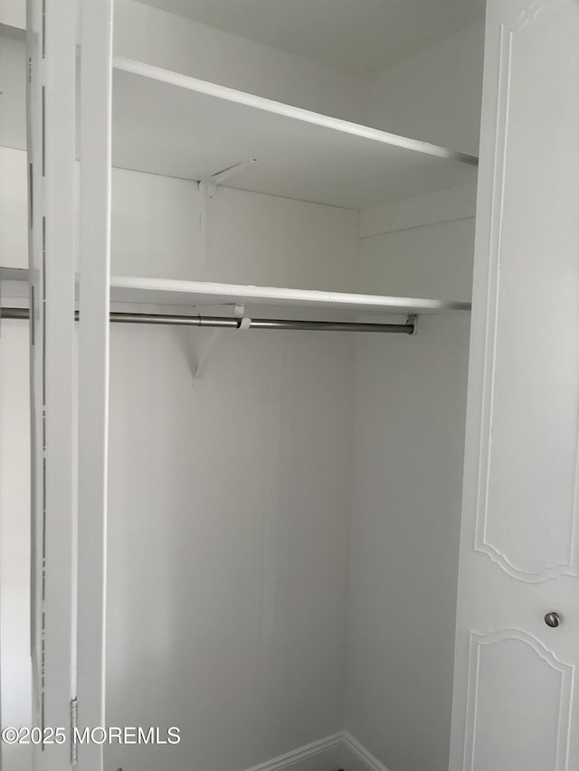 view of closet