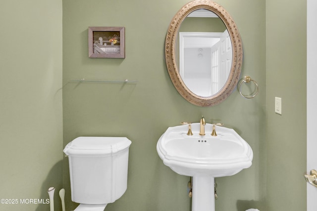 105 Tallwood Ln, Lincroft, NJ 07738 - bathroom with toilet and a sink