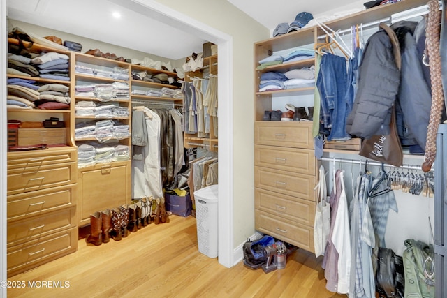 105 Tallwood Ln, Lincroft, NJ 07738 - walk in closet featuring wood finished floors
