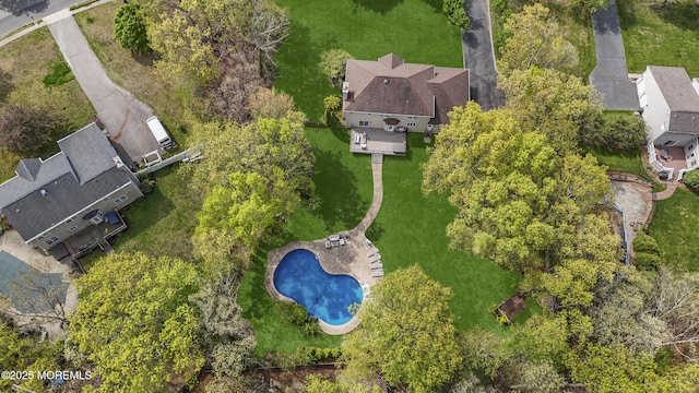 drone / aerial view