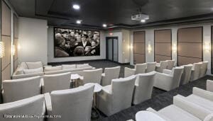 view of home theater room