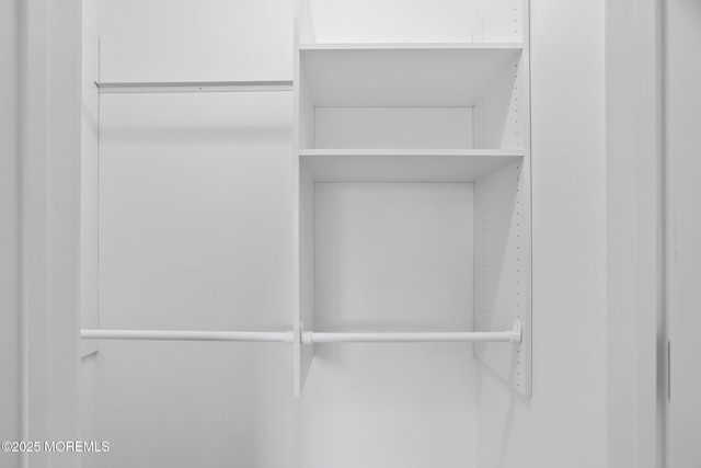 view of closet