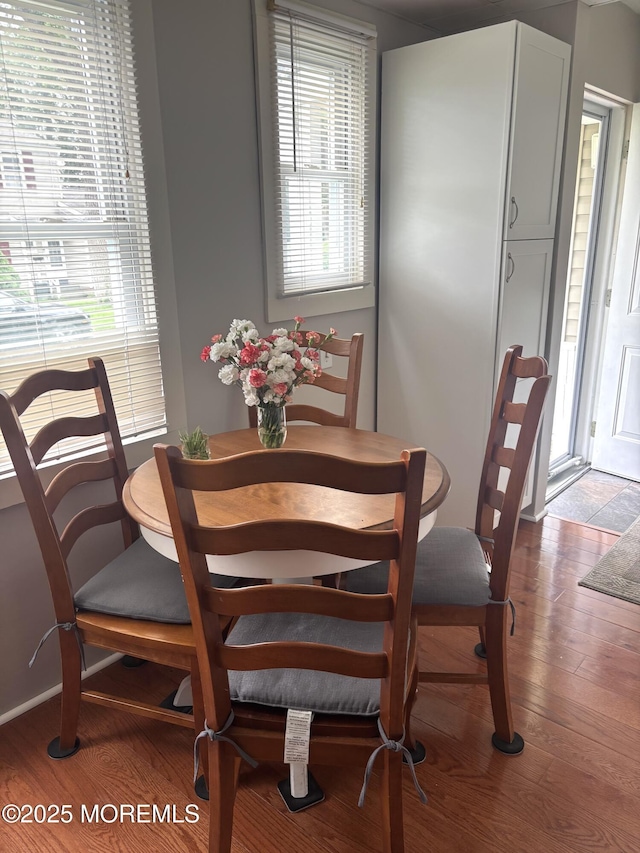 37 Belshaw Ave, Shrewsbury Twp, NJ 07724 - dining room featuring wood finished floors and plenty of natural light