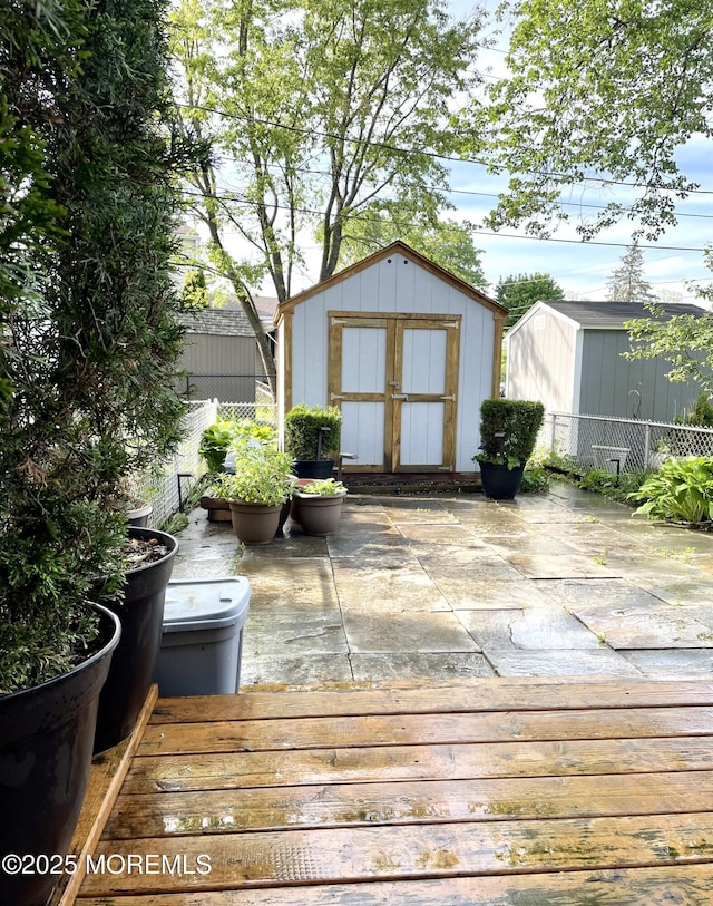 37 Belshaw Ave, Shrewsbury Twp, NJ 07724 - view of wooden terrace