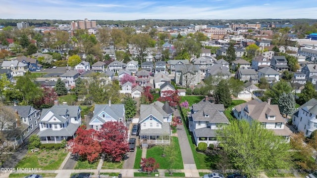 44 Irving Pl, Red Bank, NJ 07701 - bird's eye view featuring a residential view