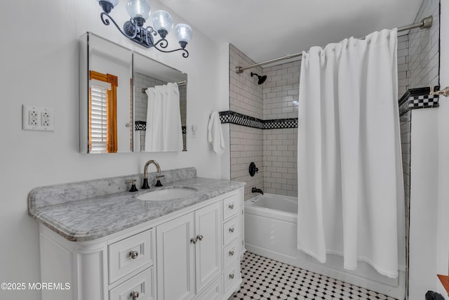 44 Irving Pl, Red Bank, NJ 07701 - bathroom with vanity and shower / bath combo