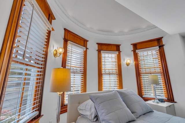 44 Irving Pl, Red Bank, NJ 07701 - bedroom featuring ornamental molding