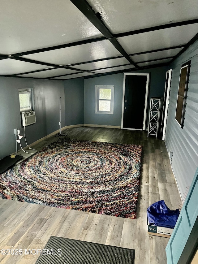 5 B Trl, Brick, NJ 08724 - living room featuring hardwood / wood-style floors and cooling unit