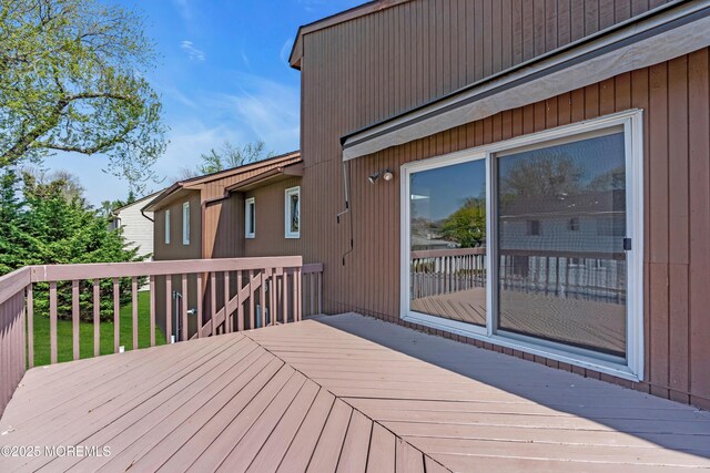 1702 Holbrook St, Oakhurst, NJ 07755 - view of deck