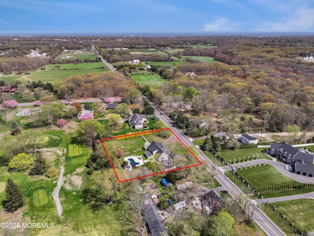 drone / aerial view