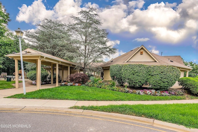 204 Begonia Ct, Jackson, NJ 08527 - view of front of property with a front lawn