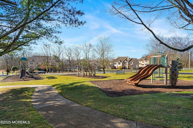 204 Begonia Ct, Jackson, NJ 08527 - community playground featuring a lawn