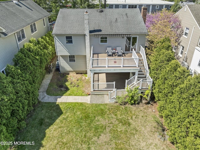 drone / aerial view