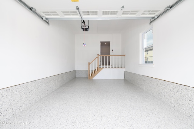 128 Church St, Keyport, NJ 07735 - garage with a garage door opener