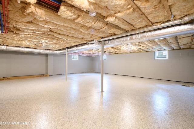 128 Church St, Keyport, NJ 07735 - basement featuring concrete block wall