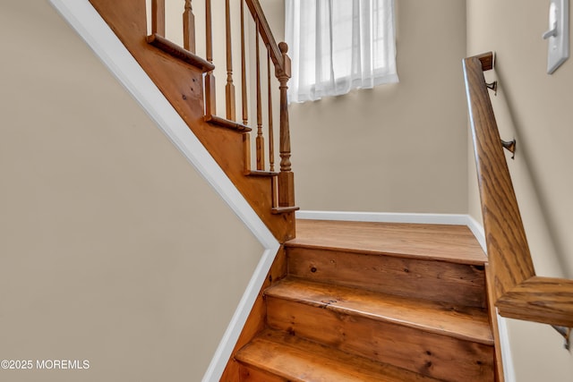 1915 Red Cedar St, Toms River, NJ 08753 - staircase featuring baseboards