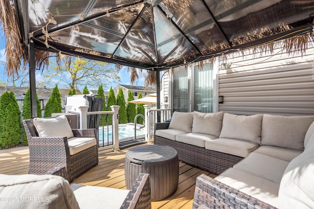 1915 Red Cedar St, Toms River, NJ 08753 - exterior space featuring an outdoor living space