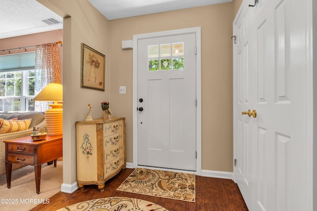 44 Sacramento Way, Tinton Falls, NJ 07712 - entrance foyer with wood finished floors and baseboards